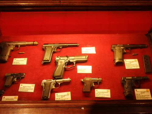 Handguns of the 1900s.